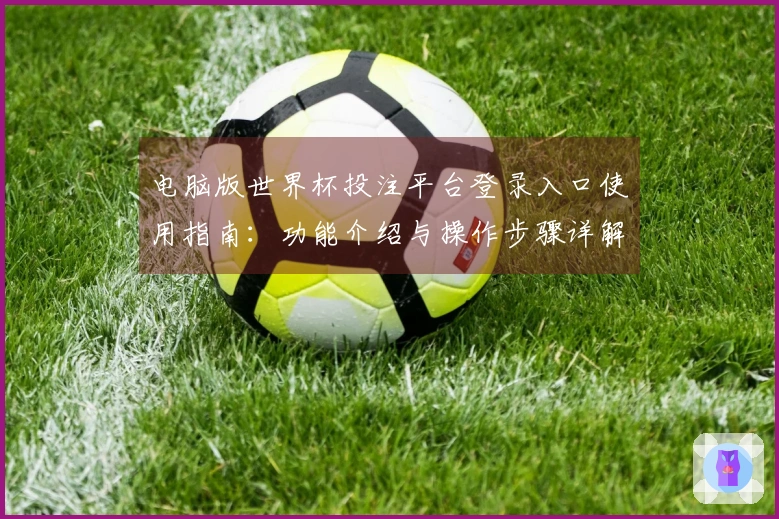 电脑版世界杯投注平台登录入口使用指南：功能介绍与操作步骤详解