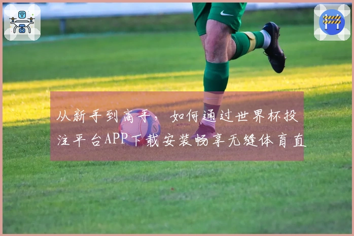 从新手到高手，如何通过世界杯投注平台APP下载安装畅享无缝体育直播体验